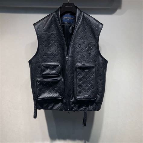 louis vuitton biker vest|louis vuitton vest women.